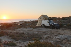 West coast wild camping
