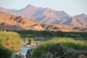 Looking from South Africa to Namibia